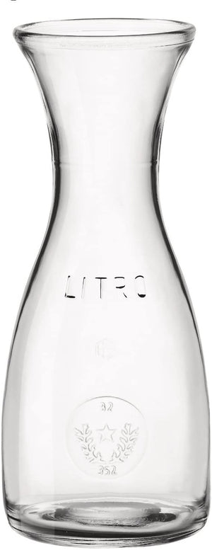 Mediterranean Glass Wine Carafes 1L (100cl)